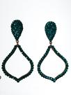 Brinco Pedraria Strass Primeira Linha Festa Banho Semijóia 3mm, Tamanho 9,5 x 5,00 cm