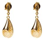 Brinco Pendurado Folheado A Ouro 18k Brinco Pendurado Folheado A Ouro 18k