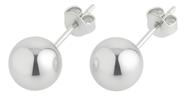 Brinco Pequeno De Prata 925 Bolinha 3mm Hipoalergênico