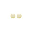 Brinco Perola Natural 5mm Ouro 18k 750