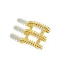 Brinco Piercing Fake Três Voltas Banhado a Ouro