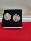 Brinco pizza banhado em Ouro 18k