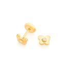 Brinco Rommanel Borboleta Zirconia 5263950006 Brinco Rommanel Borboleta Zirconia 5263950006