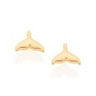 Brinco Rommanel Cauda de Sereia Folheado a Ouro 526478 Brinco Rommanel Cauda de Sereia Folheado a Ouro 526478