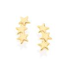 Brinco Rommanel Estrelas Lisas 1,1 Cm 522270