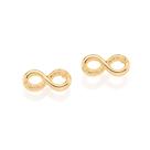 Brinco Rommanel Infinito Pequeno Dourado Rommanel 525114