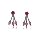 Brinco Rubi Ear Jacket Navete Mini Brinco Rubi Ear Jacket Navete Mini