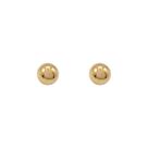 Brinco semijoia redondo m
