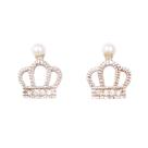 Brinco Strass Coroa BC4097