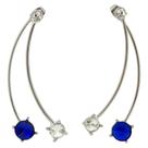 Brinco Strass Ear Jacket BC3913