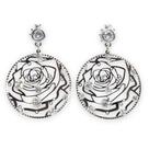 Brinco Strass Flor BC3134