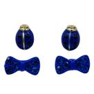 Brinco Strass Lacinho e Joaninha Akasaki (2 pares) BC2547