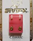 Brinco studex classic 2mm bolinha pequena dourado cor:dourado