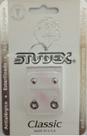 Brinco studex classic 3mm bolinha média prata cor:prateado
