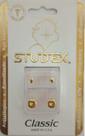Brinco studex classic 3mm estrela medio dourado cor:dourado