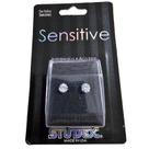 Brinco studex sensitive ad estrelado zircônia 5mm prata s743w