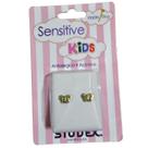 Brinco Studex Senstive Kids Borbolrta Verde 6X6MM SK2008Y