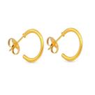 Brinco studex system 75 argola 12,7mm dourado