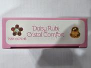 Brinco studex system 75 baby daisy rubi cristal comfort h25