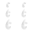 Brinco Trio de Gota Mavi Prata 925