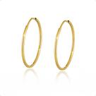 Brincos Argola Em Ouro 18k 750
