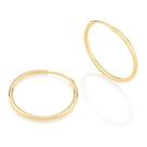 Brincos banhado ouro 3x 24k 18k e 22k femininos argola fina pequena rommanel 522012 Brincos banhado ouro 3x 24k 18k e 22k femininos argola fina pequena rommanel 522012