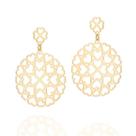 Brincos banhado ouro 3x 24k 18k e 22k femininos grandes maxi redondo corações rommanel pendurado vazados 527089 Brincos banhado ouro 3x 24k 18k e 22k femininos grandes maxi redondo corações rommanel pendurado vazados 527089