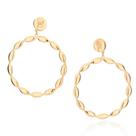 Brincos banhado ouro 3x 24k 18k e 22k femininos grandes maxi rommanel círculo peças ovais 527066 Brincos banhado ouro 3x 24k 18k e 22k femininos grandes maxi rommanel círculo peças ovais 527066