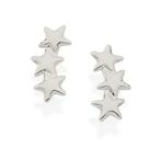 Brincos banhado ouro 3x 24k 18k e 22k ou prata 925 femininos pequenos 3 estrelas rommanel lisas unida 522270 320148 Brincos banhado ouro 3x 24k 18k e 22k ou prata 925 femininos pequenos 3 estrelas rommanel lisas unida 522270 320148