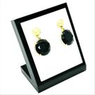 Brincos Com Pedra Lapidação Facetada Banho De Ouro 18k 1088