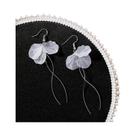 Brincos De Acrílico Branco Com Franjas Para Mulheres, Joias Para Casamento Coreano, Presente Para Brincos De Acrílico Branco Com Franjas Para Mulheres, Joias Para Casamento Coreano, Presente Para
