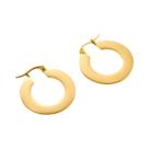 Brincos De Argola Dourados Para Mulheres Em Aço Inoxidável 316L, Joias De Moda Que Não Desbotam,