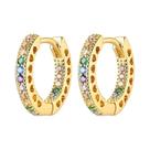 Brincos de Argola Femininos em Prata 925 - Geometria Redonda - Joia para Casamento e Noivado Brincos de Argola Femininos em Prata 925 - Geometria Redonda - Joia para Casamento e Noivado