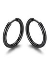Brincos de argola KeyStyle Small para mulheres e homens em aço inoxidável Brincos de argola KeyStyle Small para mulheres e homens em aço inoxidável