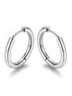 Brincos de argola KeyStyle Small para mulheres e homens em aço inoxidável Brincos de argola KeyStyle Small para mulheres e homens em aço inoxidável