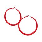 Brincos de Argola Neon Grandes - Joias Punk Coloridas para Mulheres Brincos de Argola Neon Grandes - Joias Punk Coloridas para Mulheres