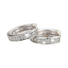 Brincos De Argola Prateados Para Mulheres, Pequenos, Em Forma De Círculo, Com CZ Brilhante, Brincos De Argola Prateados Para Mulheres, Pequenos, Em Forma De Círculo, Com CZ Brilhante,