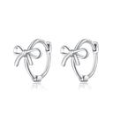 Brincos de argola Reffeer Solid 925 em prata esterlina para mulheres Brincos de argola Reffeer Solid 925 em prata esterlina para mulheres
