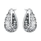 Brincos De Argola Vintage Em Prata Esterlina 925 Para Mulheres, Joias Versáteis, Presentes Para Brincos De Argola Vintage Em Prata Esterlina 925 Para Mulheres, Joias Versáteis, Presentes Para