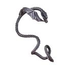Brincos De Clipe Góticos Femininos Vintage Vikings Dragão Ouroboros, Joia De Aço Inoxidável Sem Furo Brincos De Clipe Góticos Femininos Vintage Vikings Dragão Ouroboros, Joia De Aço Inoxidável Sem Furo