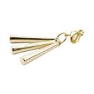Brincos De Cosplay Roronoa Zoro Anime ONEPIECE Com Pingente Dourado E Clipe Para Mulheres E Homens