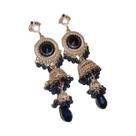 Brincos De Cristal Azul Em Forma De Gota Para Mulheres Com Strass Redondos, Joias Retro Francesas Brincos De Cristal Azul Em Forma De Gota Para Mulheres Com Strass Redondos, Joias Retro Francesas