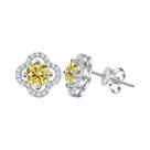 Brincos de Moissanita 1ct em Prata Esterlina S925 - Joia para Casamento e Presente Feminino
