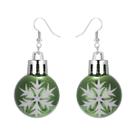 Brincos De Natal Em Forma De Estrela Verde E Vermelha Para Mulheres, Joias De Resina Imitando Brincos De Natal Em Forma De Estrela Verde E Vermelha Para Mulheres, Joias De Resina Imitando
