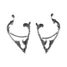 Brincos De Orelha De Fada Gótica Punk Para Mulheres, Joias Vintage Da Moda Para Halloween, Brinco De