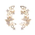 Brincos de personalidade Lady Beautiful Butterfly Earrings Brinco de moda requintado