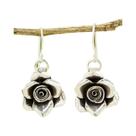 Brincos de Prata Boho com Pingente de Flor - Joias para Festa e Casamento Brincos de Prata Boho com Pingente de Flor - Joias para Festa e Casamento