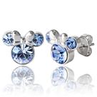 Brincos Disney Minnie Mouse December Birthstone Women
