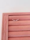 Brincos earcuff coração semi joia prata 925 e ouro 18k Brincos earcuff coração semi joia prata 925 e ouro 18k