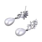 Brincos Elegantes De Pérola Imitada Para Mulheres, Acessórios De Joias Modernas Para Casamento E Brincos Elegantes De Pérola Imitada Para Mulheres, Acessórios De Joias Modernas Para Casamento E